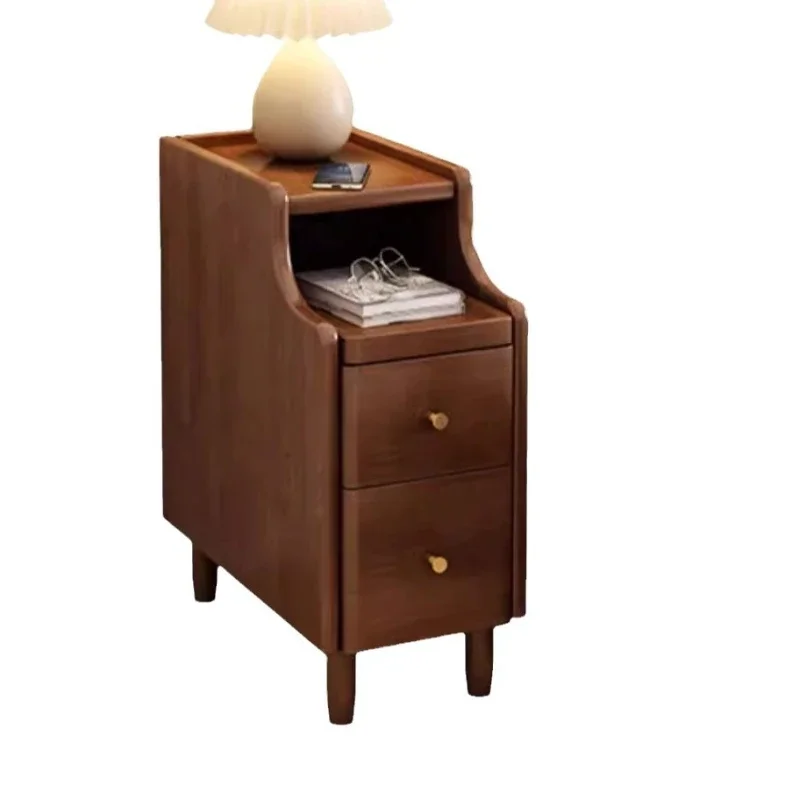 

Ultra narrow bedside table Small simple modern storage cabinet Extremely