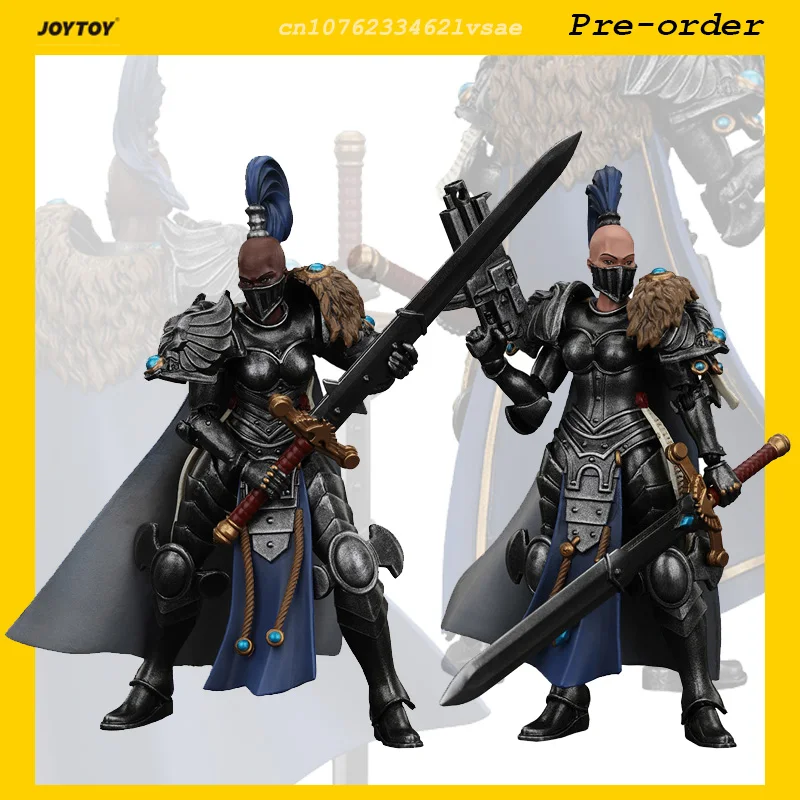 [Pre-Sale] JOYTOY Argent Lynx Vigilator Cadre 1/18 Action Figure Warhammer 40K Sisters of Silence Anime Figure Joint Doll Toys