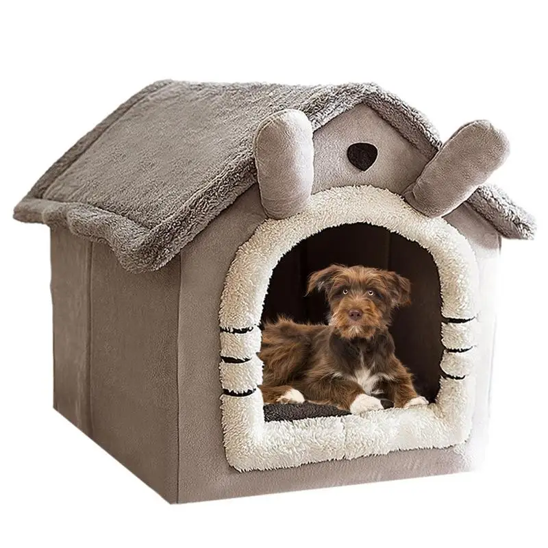 

Indoor Dog House Durable And Waterproof Warm Small Dog House Portable Warm Dog Bed For Small Dogs Cats And Rabbits