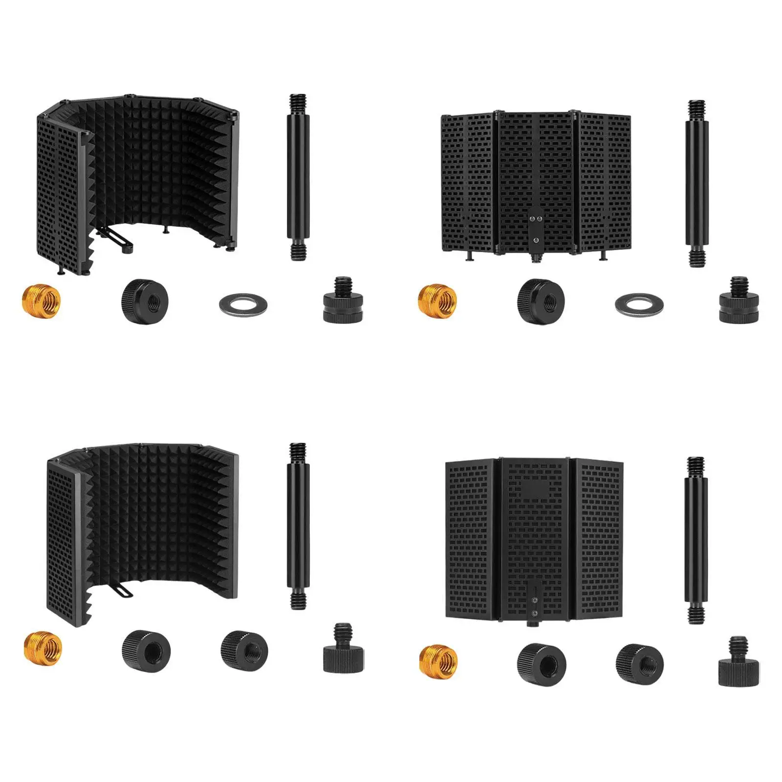 

Isolation Shield, Sound-absorbing Foam, Foldable, for Condenser, for Diffusion