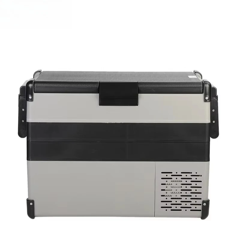 DC 12~24V/AC 100~220V Outdoor Car Fridge Touch Screen Portable Car Compressor Refrigerator 32L for Truck RV Caravan