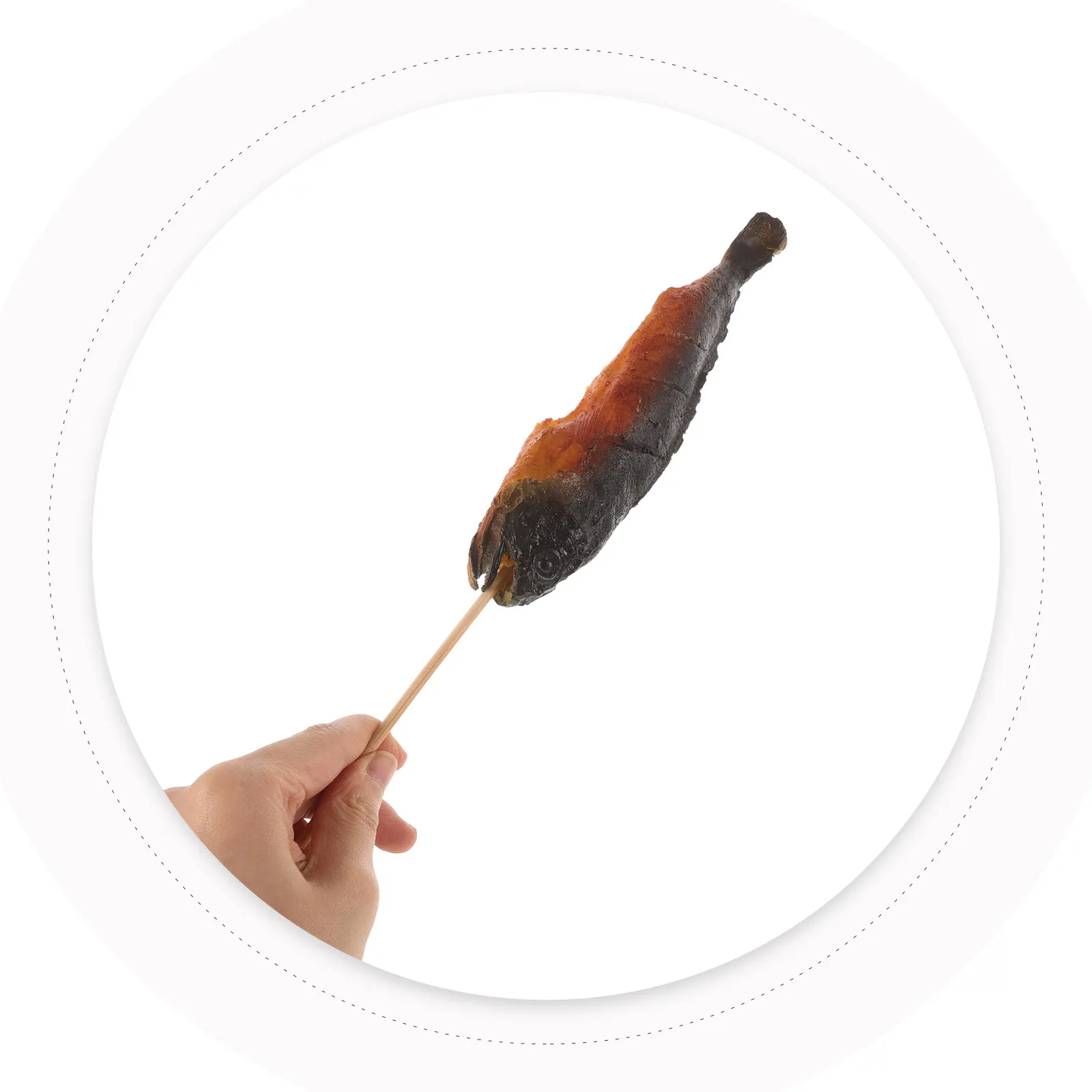 Realistic Roast Yellow Croaker Simulation Fried Fish Prop Mall Exhibition Photography Food Decor Artificial Seafood Barbecue