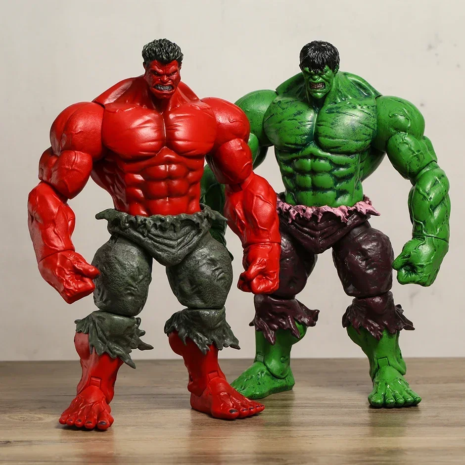 MINISO Marveless Hulk Robert Bruce Banner colección de figuras figura de acción modelo de movilidad multiarticular juguete para regalo