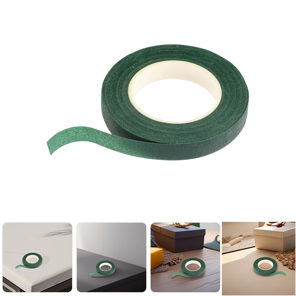

Strap Bouquet Green Tape Flower Arrangements Supplies Flowers Florist Dark Paper Floral Adhesive