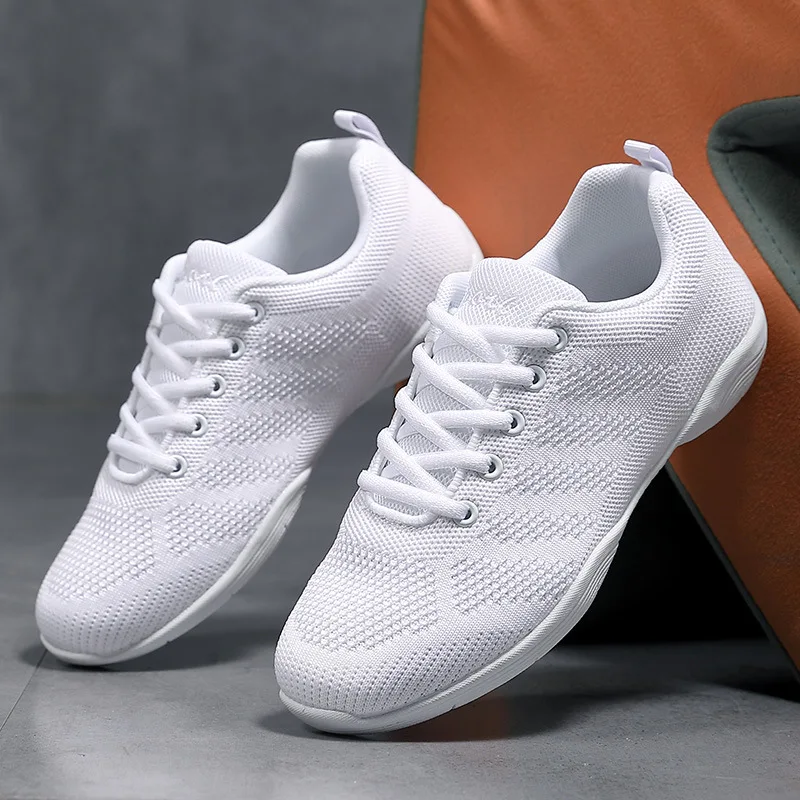 Competitive Aerobics Shoes White men women Cheerleading Sports Shoes Comfortable Breathable Competition GYM Running Shoes