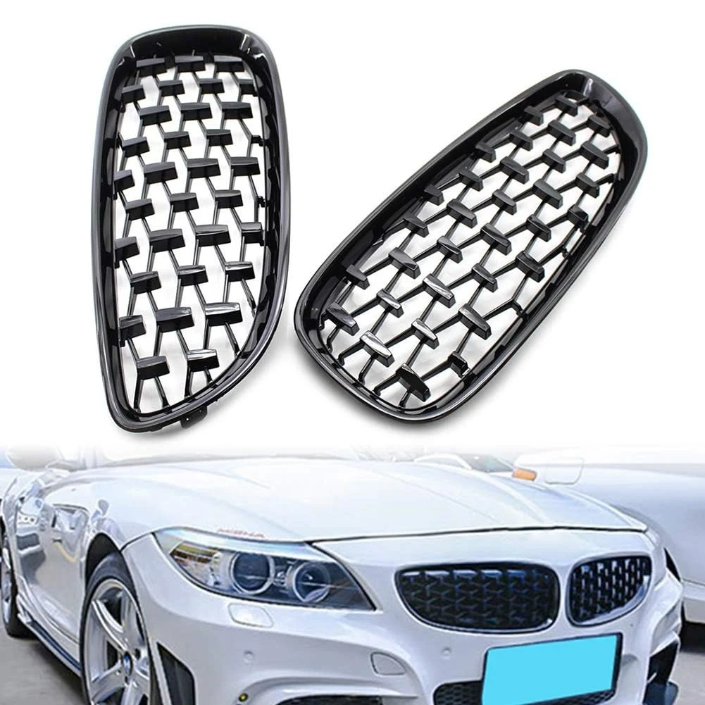 

Front Bumper Grille Grill For BMW Z4 E89 2009-2016 Replace 51137181547 51137181548