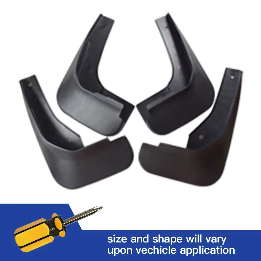 4 шт. передние и задние брызговики, брызговики, черные, подходят для Buick GL8 2010 2011 2012 2013 2014 2015