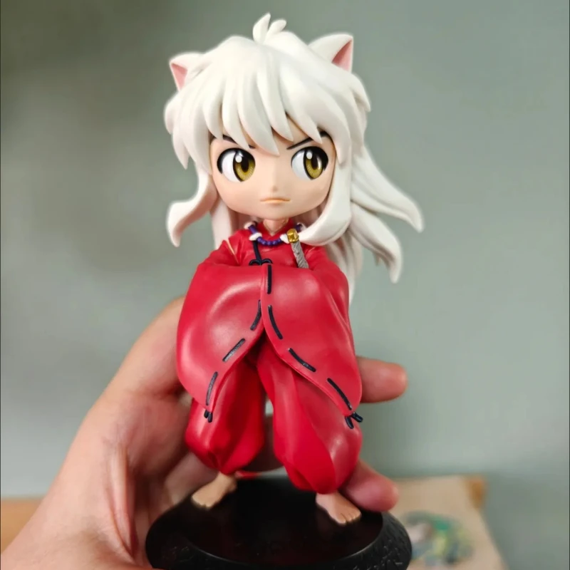 

Bandai Banpresto QposketInuyasha Give Miroku Тип Аниме Фигурка Настольные украшения Детские подарки Модель куклы Модная игровая игрушка