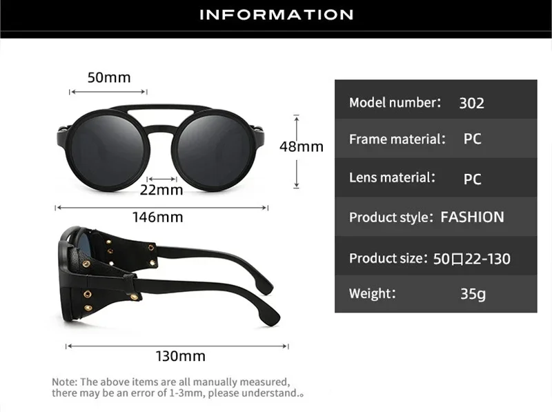 Neue Punk Polarisierte Nachtsicht Gläser Winddicht Retro Outdoor Radfahren Sonnenbrille Pilot Fahren Und Wandern Reise Gläser