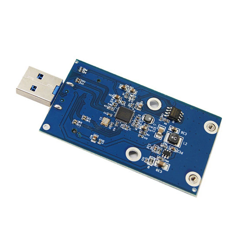 Mini PCI-E mSATA to USB 3.0 External SSD Converter Data Transmission Adapter Module Expansion Card for Windows Vista/7/8/Mac NEW