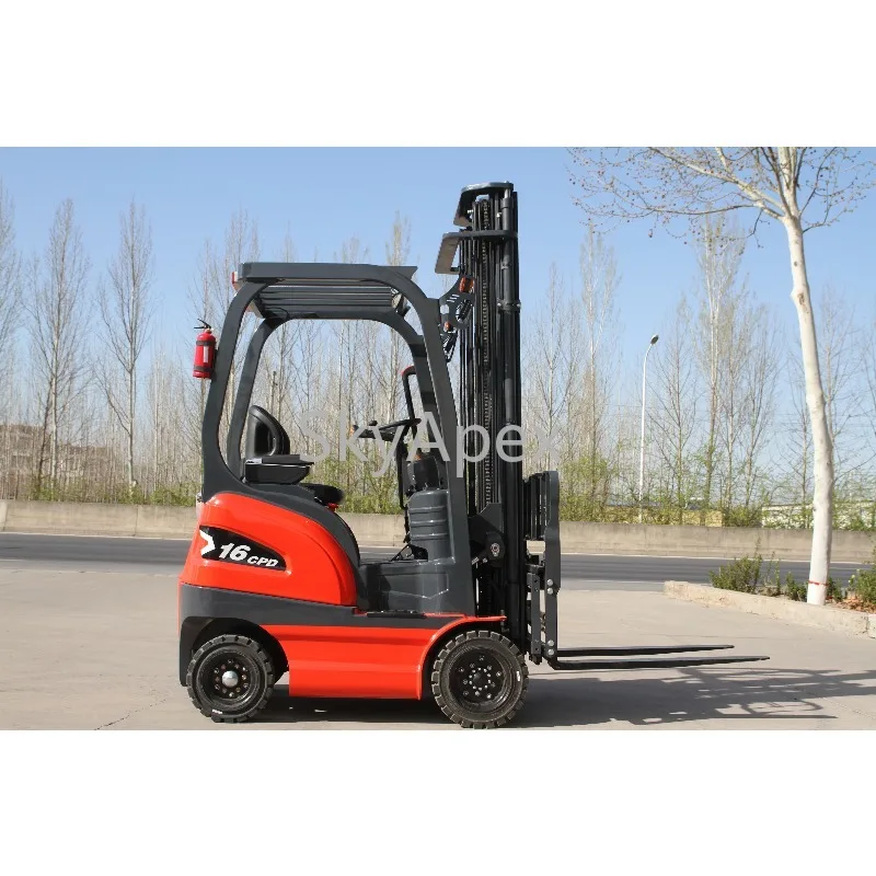 Top Supplier 1.6 Ton Short Wheelbase Brand New Electric Forklift CE Certified Lithium Battery  For Indoor Narrow Aisle Operation