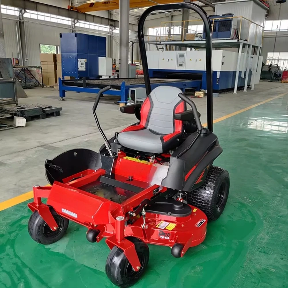 Quality Built 27HP 4-Stroke Petrol Ride-On Zero Turn Lawn Mower Heavy Duty Industrial CE EPA Certified 50-Inch Riding Lawn Mowe