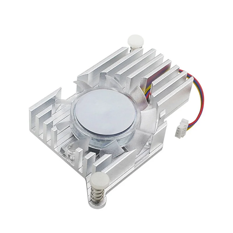 Kualitas Tinggi-untuk Raspberry Pi Pendingin Aktif dengan Kipas Pendingin PWM Radiator Heatsink Aluminium untuk Aksesori Raspberry Pi 5 5B Pa