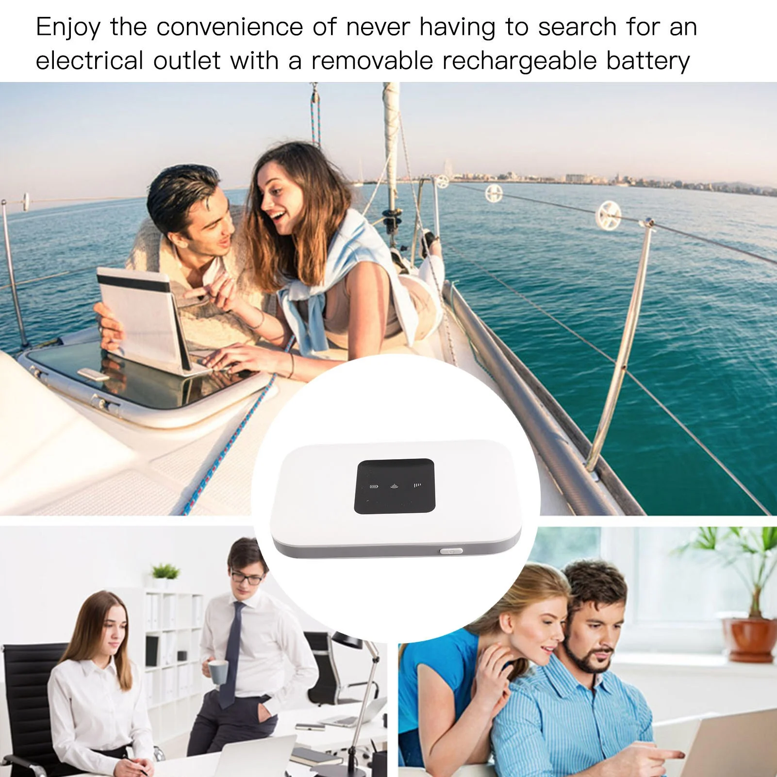 4G LTE Mobile WiFi 150Mbps Mobile WiFi Router Supports 10 Users Compact Long Battery Life Professional for Travel for Business