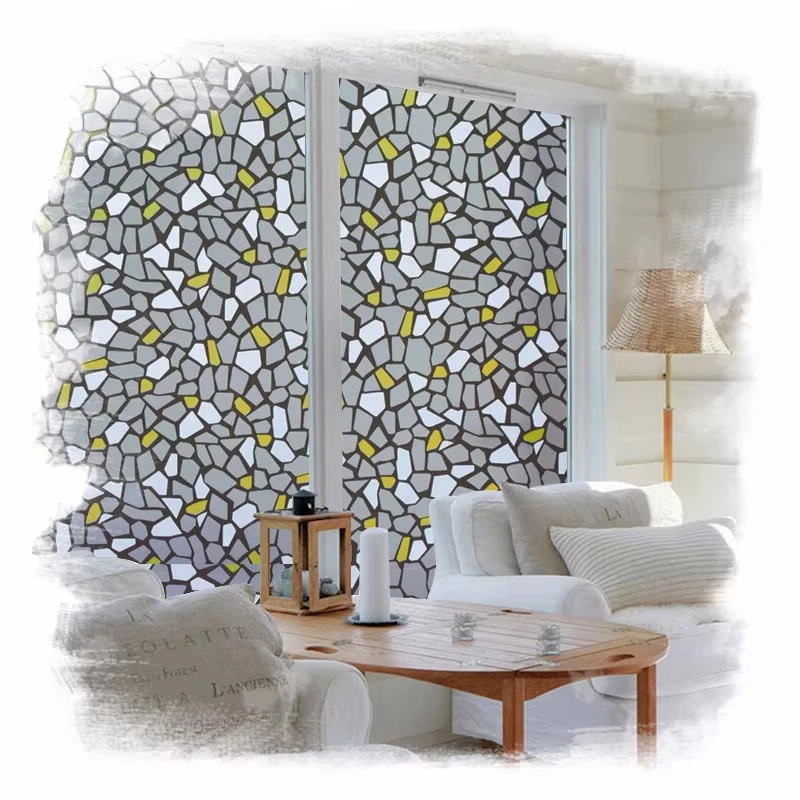 Customize Glass Stickers Quotation Shaped Art Pattern Windows Doors Glass Frosted Sticker
