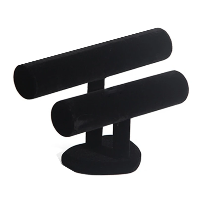 

Stylish Bracelet Stand With Double Levels for Elegant Jewelry Presentation Dropship