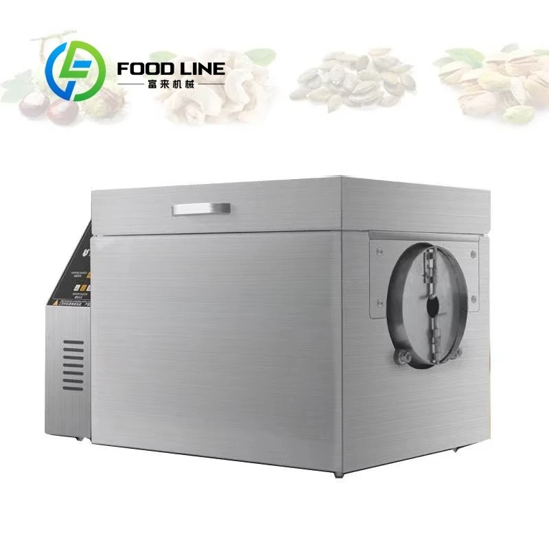 

Best-selling Electric Drum Rotating Nut Peanut Chestnut Baking & Processing Machine