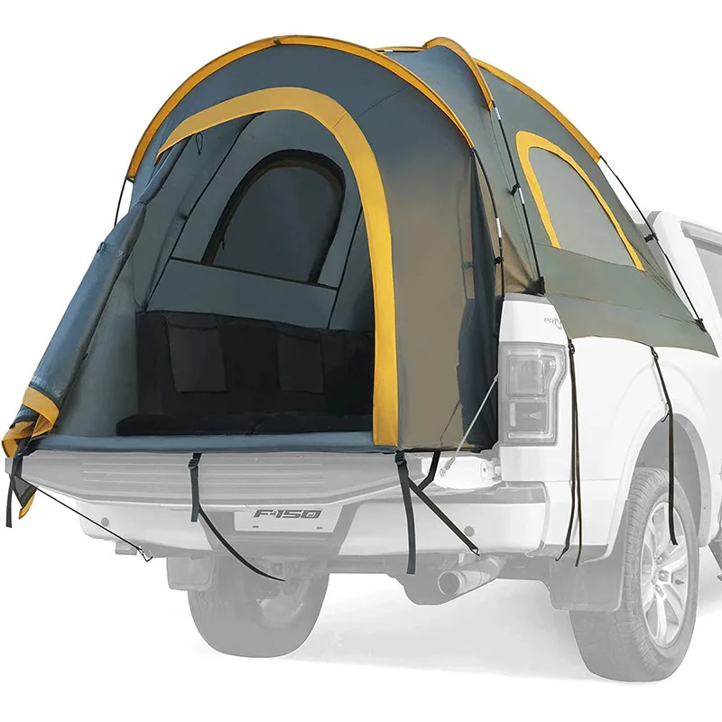 Portable Rainproof Camping Tent, Folding Fishing Tail Tent, Car Pickup Truck Tent