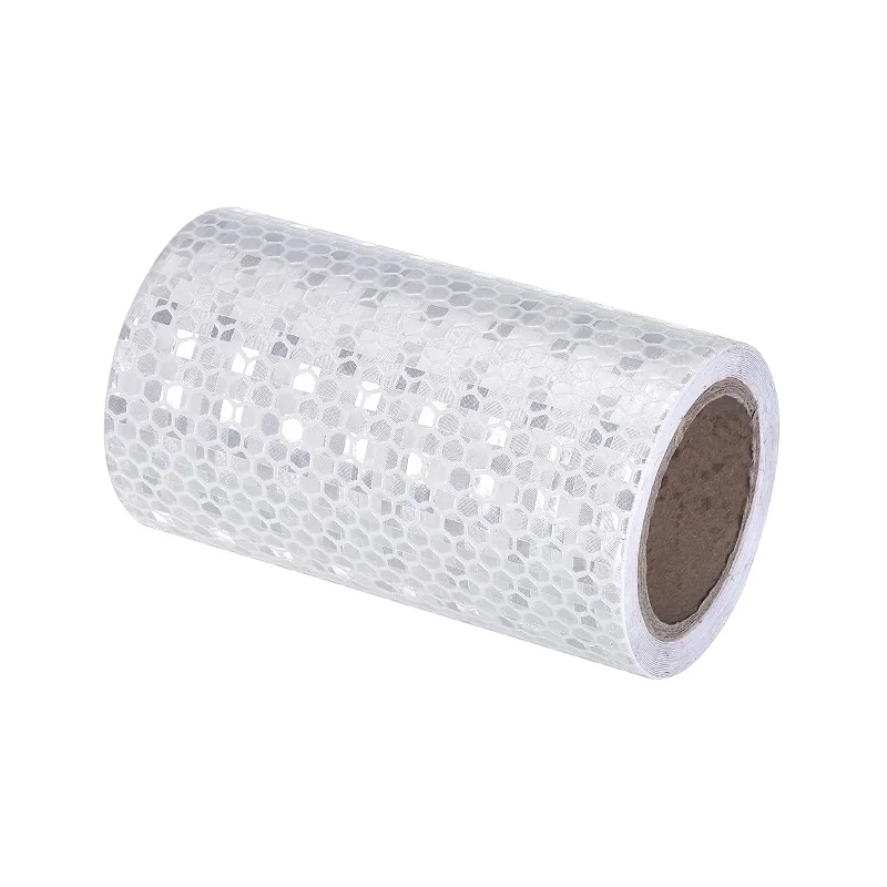 10CM*3M Waterproof Reflectors Sticker Traffic Warning White Self-adhesive Tape Safety Protective PVC Reflective Strips For Truck