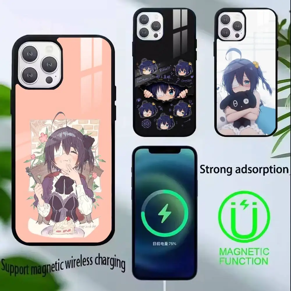 

Anime R-Rikka Takanashi Phone Case For iPhone17,16,15,14,13,12,11 Plus,Pro Compatible with magnetic wireless charging