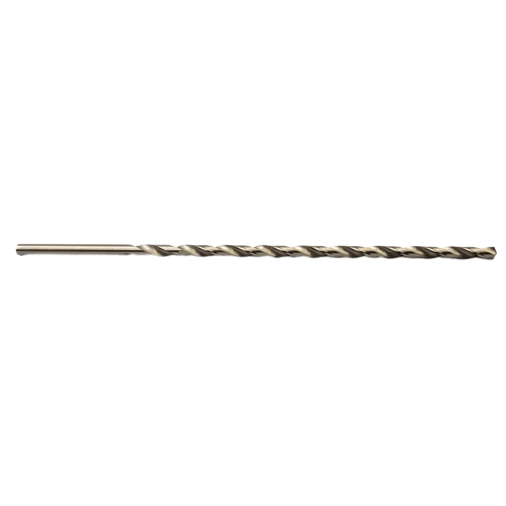Collezione di punte da trapano HSS 5 pezzi di strumenti extra lunghi perfettamente realizzati per afferrare efficacemente i compiti di perforazione di metalli e legno