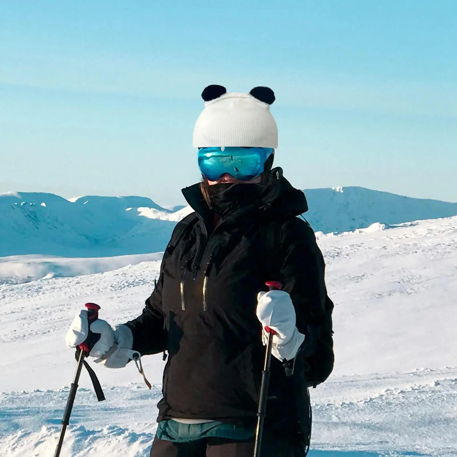 

Ski Helmet Cover Outdoor Sports Accessory, Practical Keep Warm Snowboard Helmet Cover, Decoration for Resort Outdoor Cycling