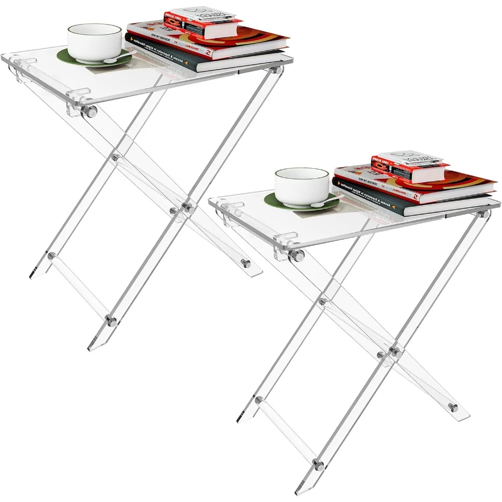 acrylic folding tv tray table - 23