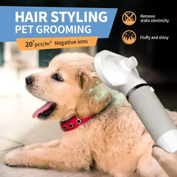 KANCHOU 반려견용 휴대용 헤어 드라이어, 다기능 반려동물 물 송풍기, 반려동물 그루밍 용품, 고양이와 개용, 5 in 1, 신제품 