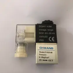 2V025-08 12V/24V DC, 110V/220V AC 2Port 2Pos 1/4