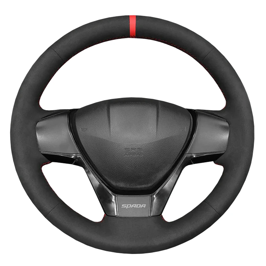 

Black Faux Suede Car Steering Wheel Cover for Honda Stepwgn Stepwagon Spada Freed 2009-2015