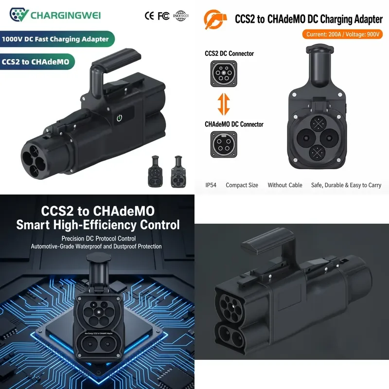 for BYD Electric Car Charger Adapter CCS2 to CHAdeMO DC Fast Charging Plug Converter