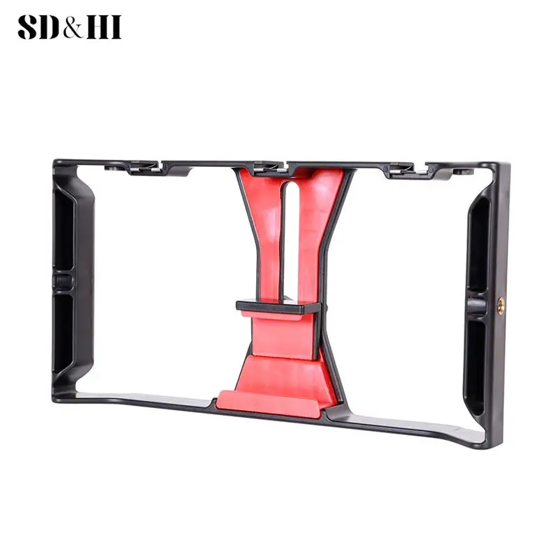 Videocamera Kooi Stabilisator Mount Houder Handheld Frame Film Rig Vlog Telefoon