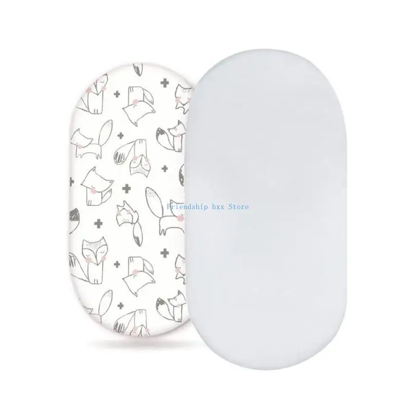 

F1CB Soft & Safe Sheets Microfiber Cushions Pad Lightweight for bedsides Cribs