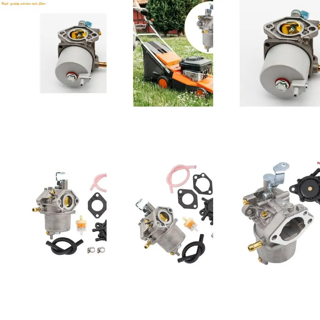 

203F Golf Cart Carburetor Replacement with Gaskets Fuels Lines Clamps 1016440 1016441