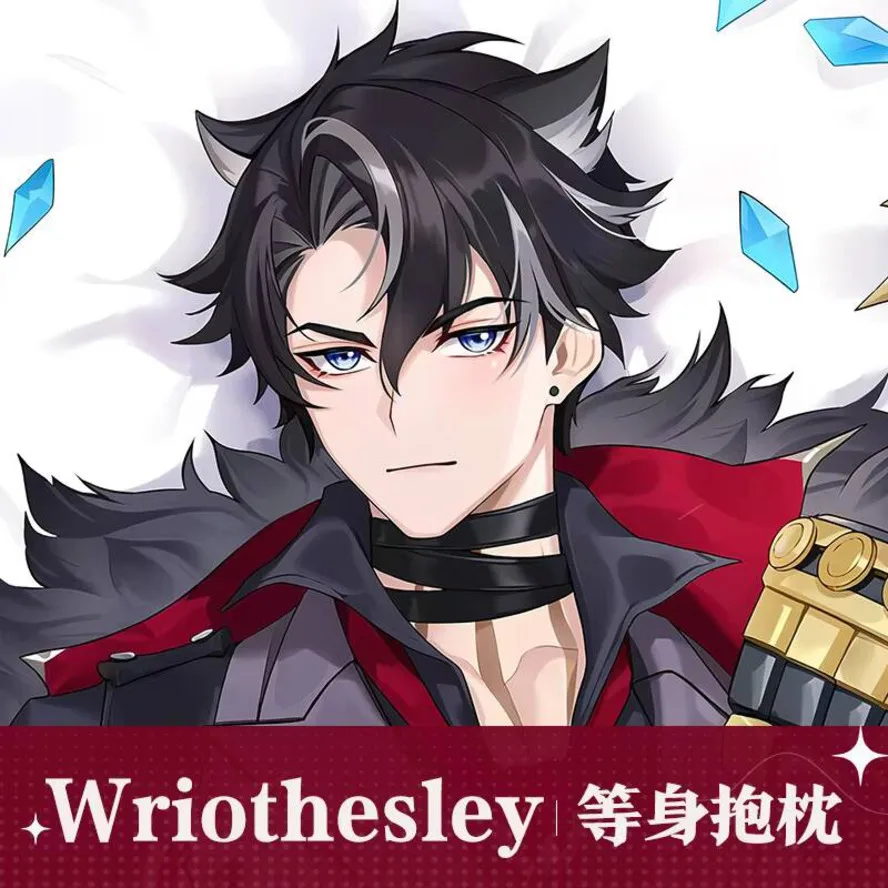 

Genshin Impact Dakimakura аниме персонаж Wriothesley DIY персонализированное домашнее постельное белье ACG шарнирная наволочка для тела чехол дропшиппинг