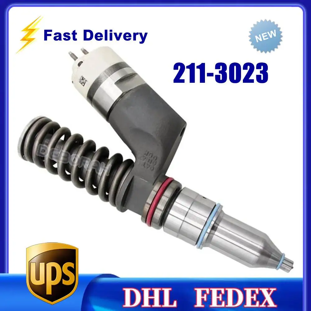 

211-3023 New Diesel Fuel Injector 10R-8500 10R-8501 For CAT C15 C16 3406E Engine