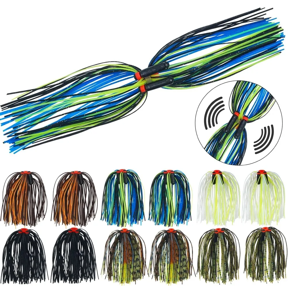 6/12Pcs Silicone Ji…
