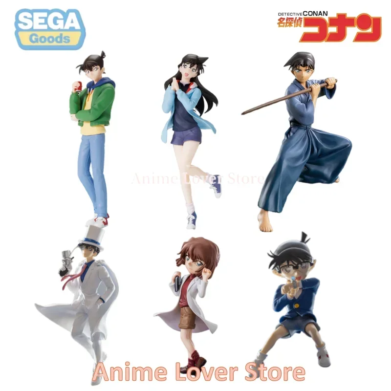 In Stock Original SEGA Luminasta Detective Conan Kuroba Kaito Haibara Ai Kudou Shinichi Mouri Ran Hattori Heiji Anime Figure Toy