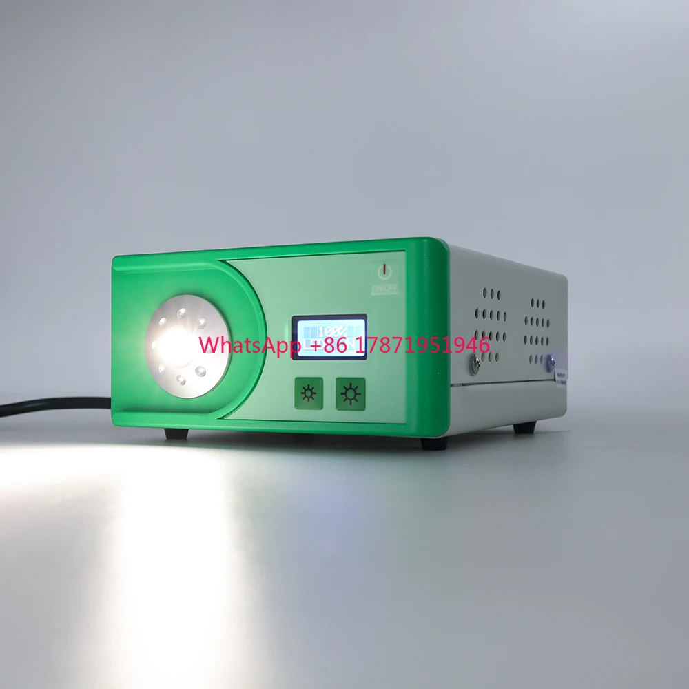 Hot sales Cold LED Light Source for ENT Endoscopy with 100W, medical surgery light source Endoscopy Light Source portable