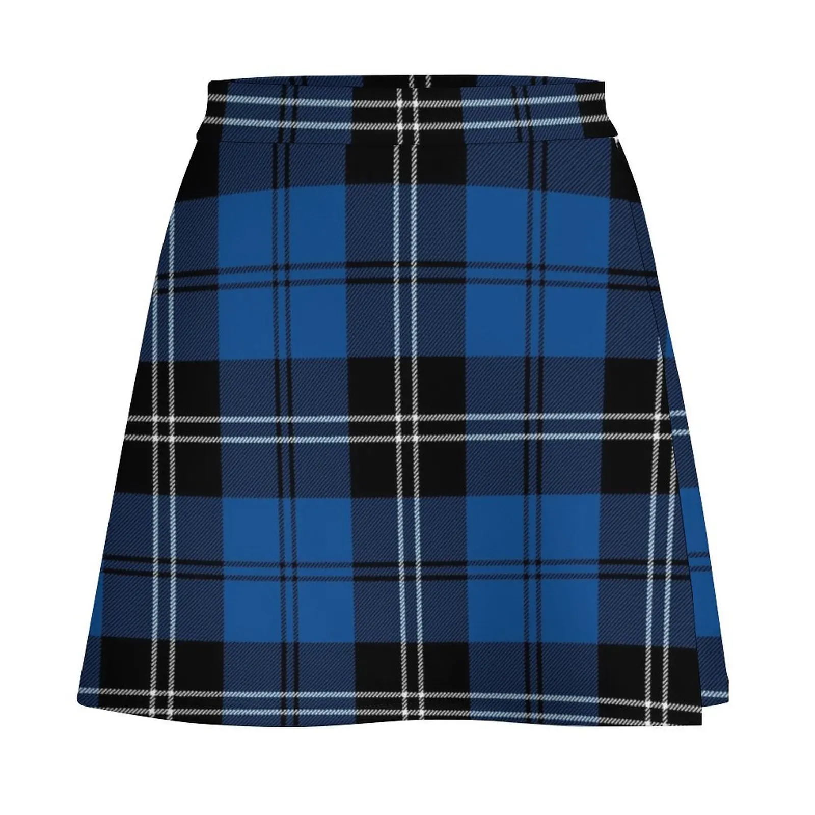 Ramsay Blue Ancient Tartan Clan Ramsay Cute Tartan Mini Skirt women's skirt 2026 trend fairy grunge Mini Skirt