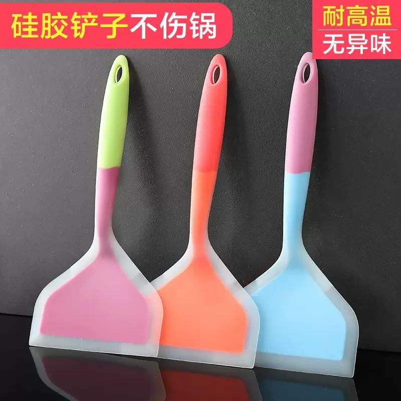 

Flapjack Silicone Spatula Non-stick Pan Tamagoyaki Special High-temperature Resistance Non-injury Frying Spatula Stir-frying