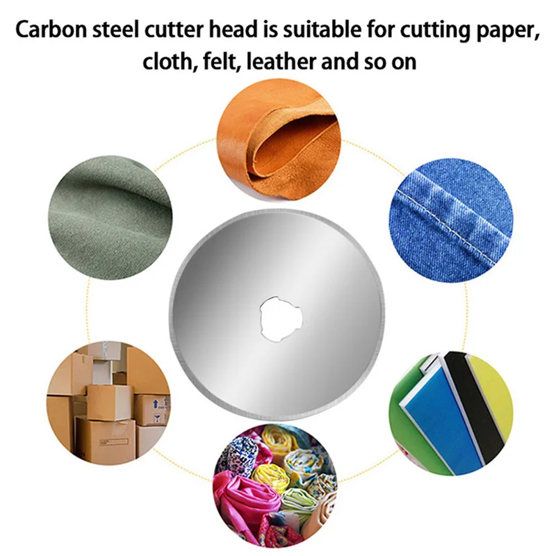 Rotary Cutter 28mm Leather Cutting Tool Leather Craft Fabric Circular Blade Knife DIY Patchwork Sewing Quilting