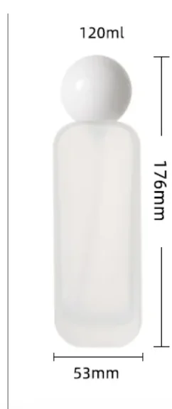 

5pcs 120Ml Lotion Bottle and 55pcs white cap