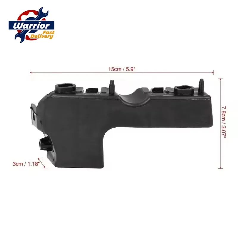 

8E0807283E 8E0807284E 1 Pair Front Left Right Bumper Support Bracket Mount Guide Fit for AUDI A4 S4 RS4 B7 2006-2008