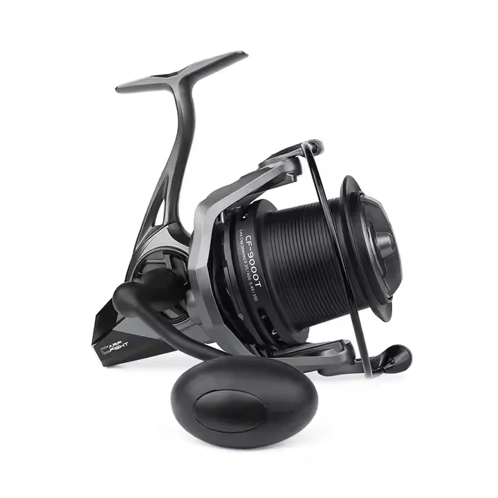 

Hot Selling 9+1BB 4.4:1 CNC Handle Aluminium Body Big Fish Long Casting Carp Fight Fishing Spinning Reel
