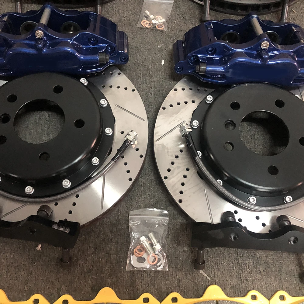 KOKO RACING 5200 pinza a sei pistoncini Kit freno posteriore a quattro pistoncini con 330 dischi freno adatto per BMW F30