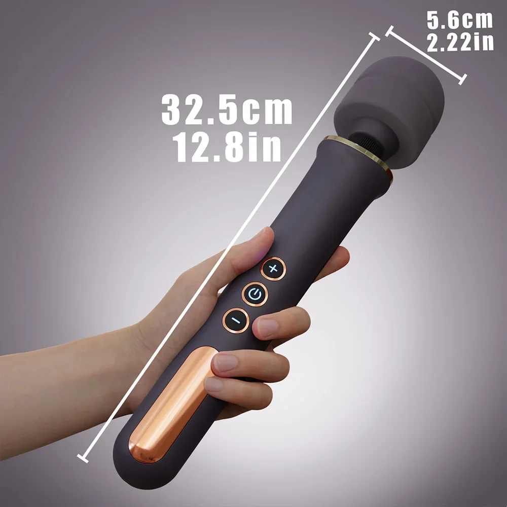 Magic AV Wand Vibrator for Women with 14 Powerful Modes Clitoris And G Spot Stimulator Female Masturbation Body Massager Sex Toy - Image 4