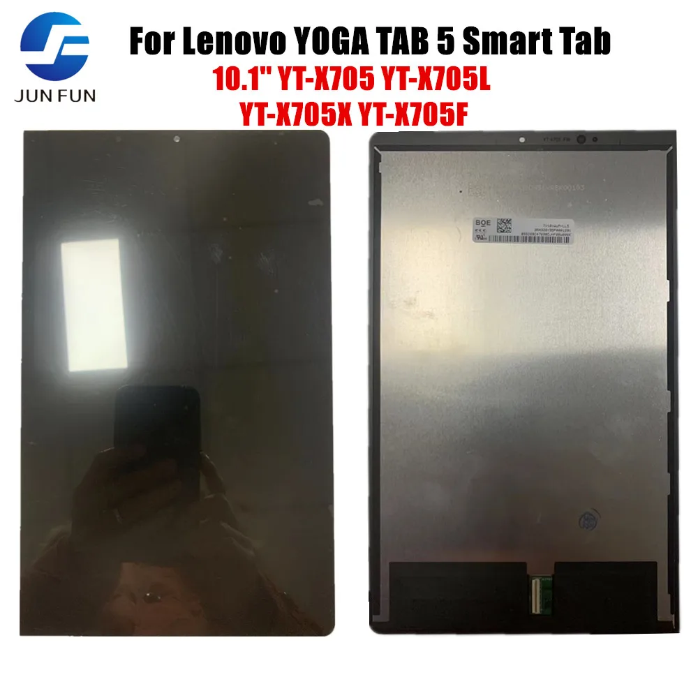 LCD Display For Lenovo Yoga Smart Tab YT-X705F YT-X705L YT-X705X X705 Screen Touch Screen Digitizer Sensor