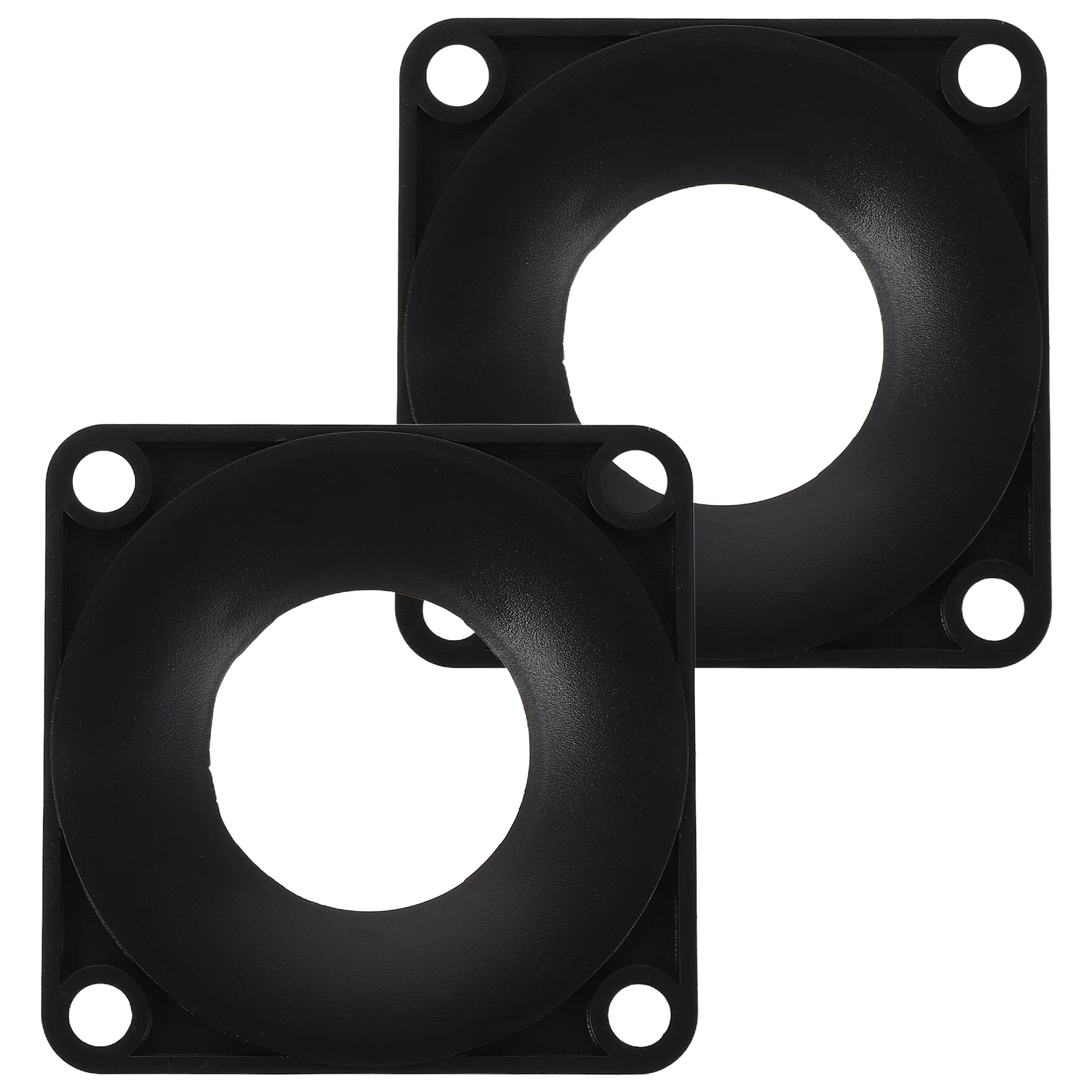 

2pcs Square Speaker Protection: High Sound Transparency Protective Cover For Dashboard Horn Panel Car Stereo Audio Dust Cap