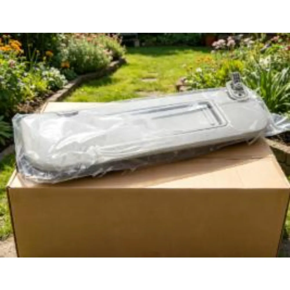 Brand New 1pc Beige Grey Left Right LH RH Sun Visor Makeup Mirror for Hyundai Elantra Mistra Automatic Interior Parts
